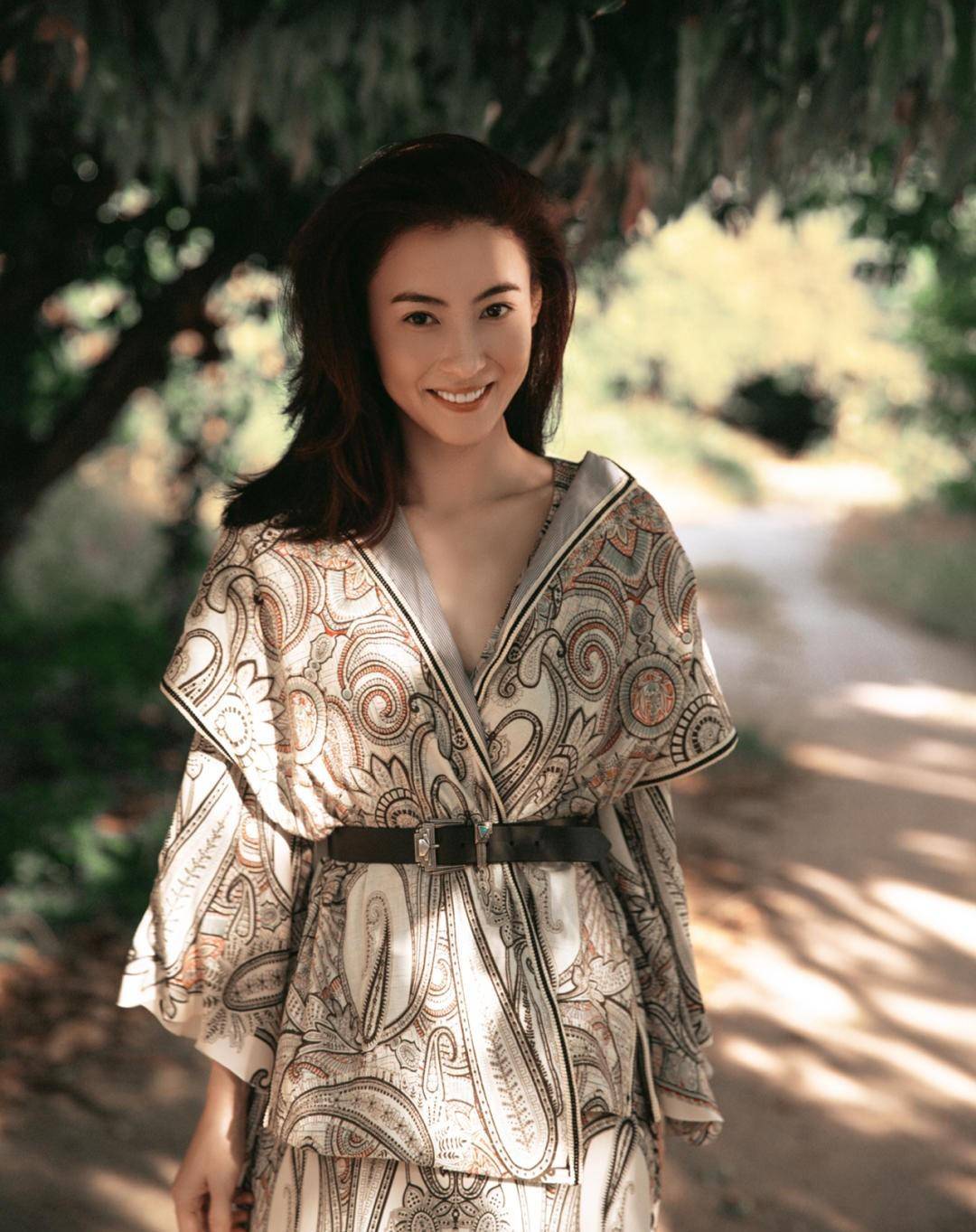 张柏芝,你笑起来真好看!