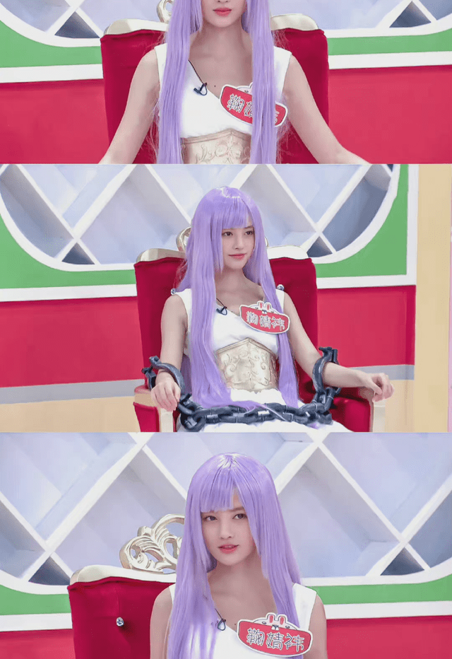 原创鞠婧祎雅典娜造型旧照曝光灵动可爱像二次元走出来的漫画人物