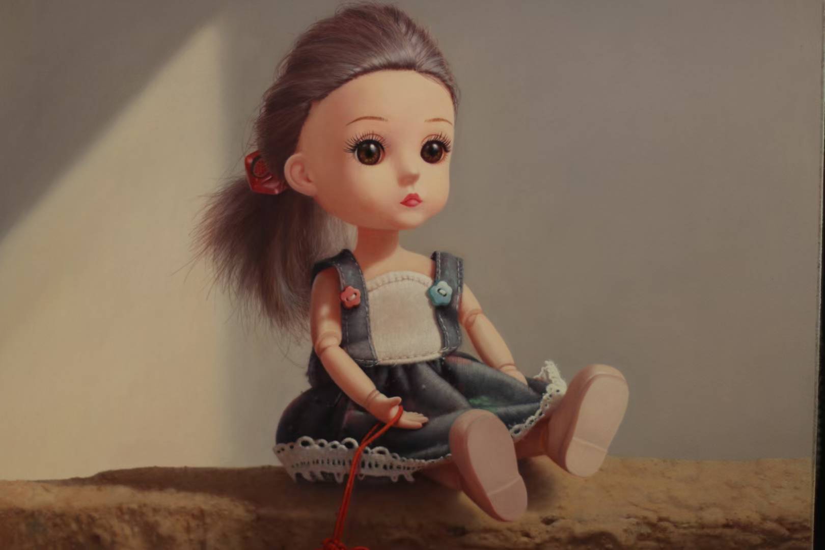 画家刘升布面油画作品