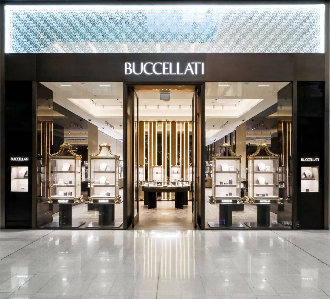 新的buccellati布契拉提精品店选址于时尚大道,此处坐拥150多家购物