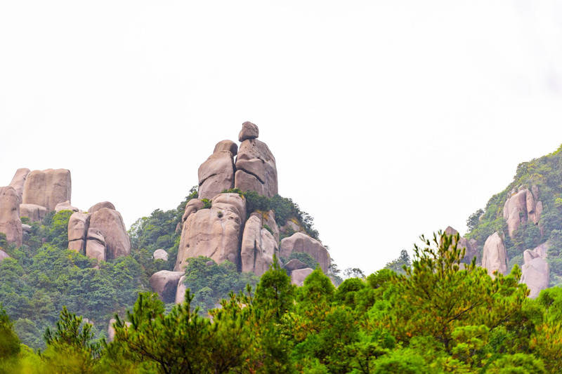 原创福建福鼎市因为这座山中的奇峰为名奇峰异石不愧是海上仙都