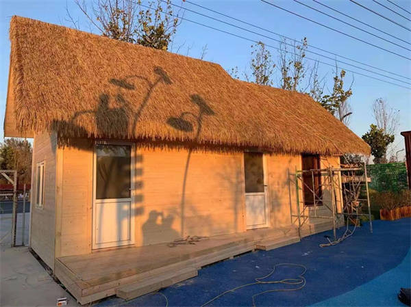 超自然高端热熔款仿真茅草越朴素越高级别样味道的茅草屋