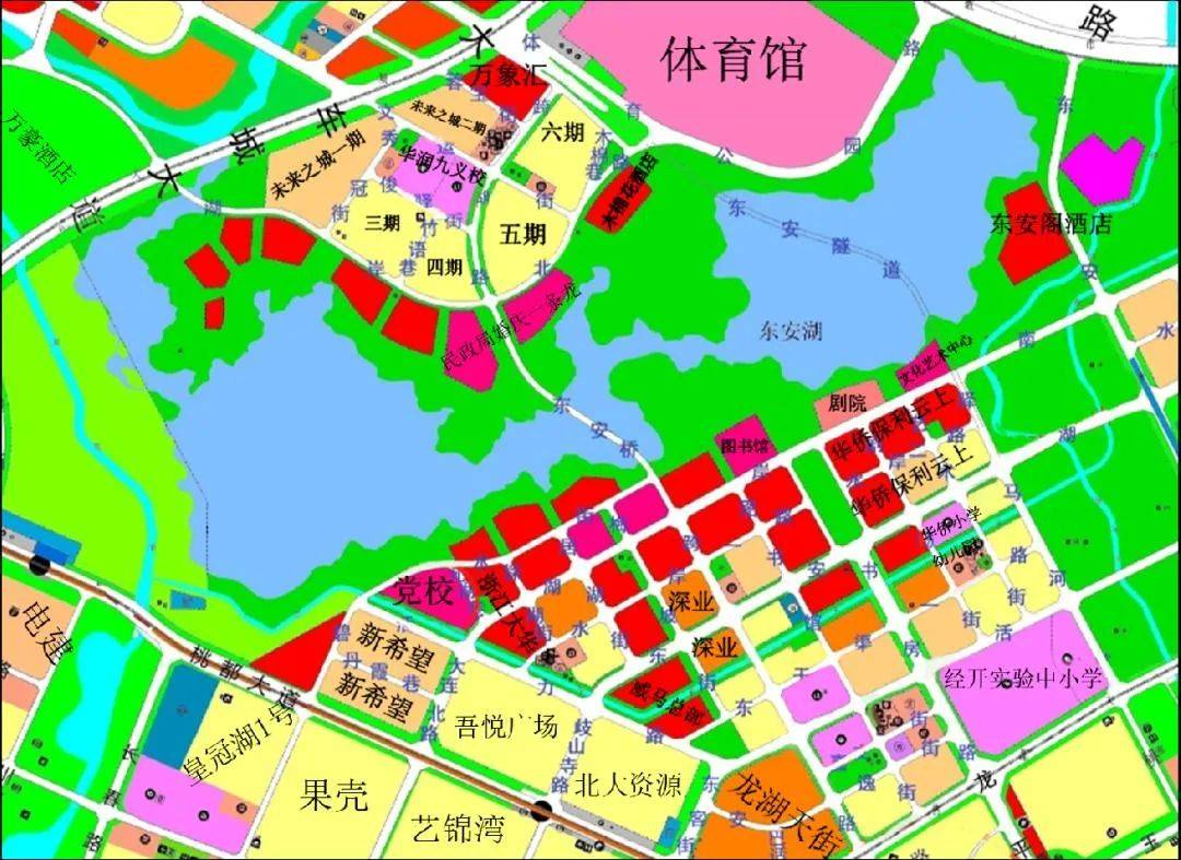 东安湖公园全面建成区域楼市后劲如何