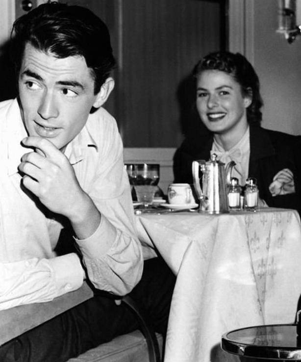 原创英格丽褒曼去世5年后格里高利派克承认因戏生爱有过婚外情