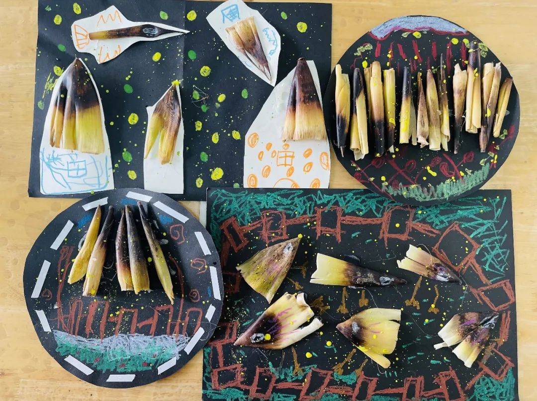 遇见春笋——诺亚舟海盐县庆安宜家花城幼儿园中三班_调查_笋壳_竹笋