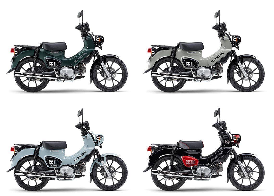 2022本田supercrosscub110小改款发布