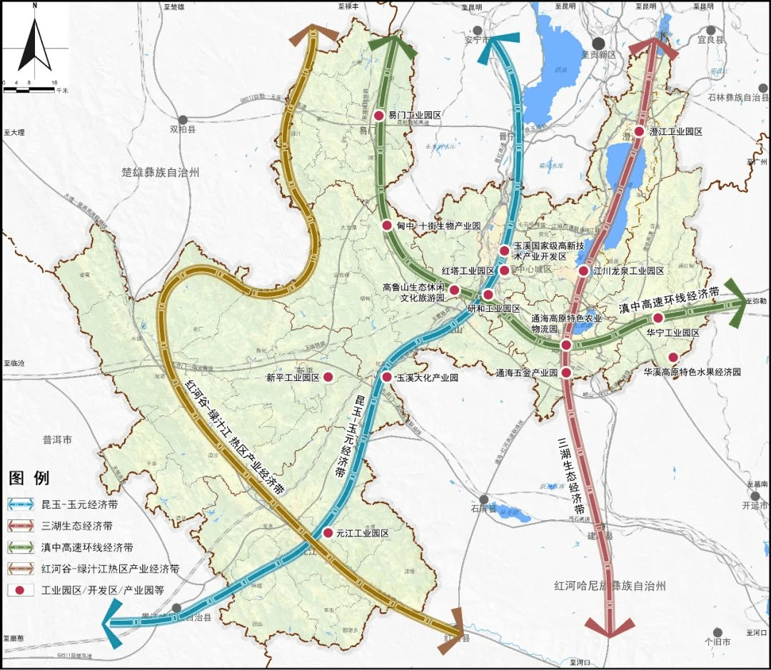 产业图谱2022年玉溪市产业布局及产业招商地图分析