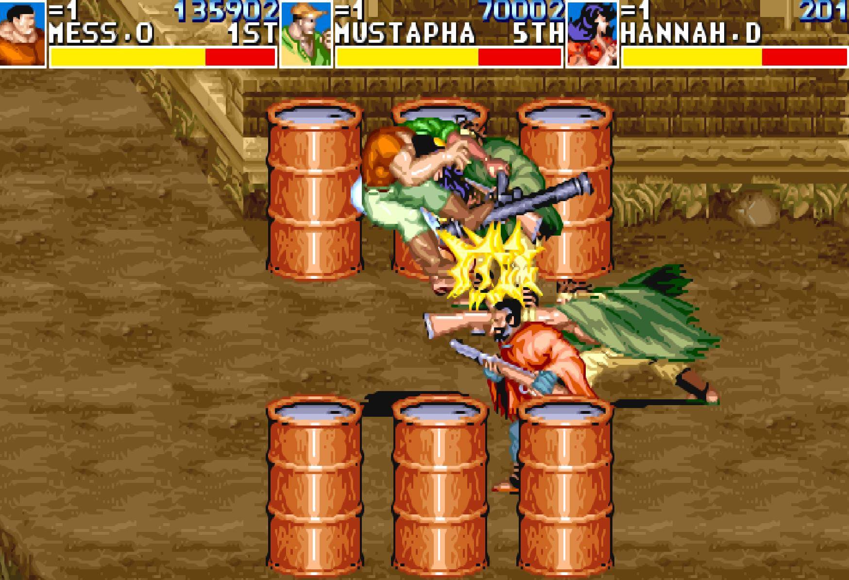 街机《恐龙快打》鲜为人知的隐藏人物,我们体验到的内容只有一半_游戏