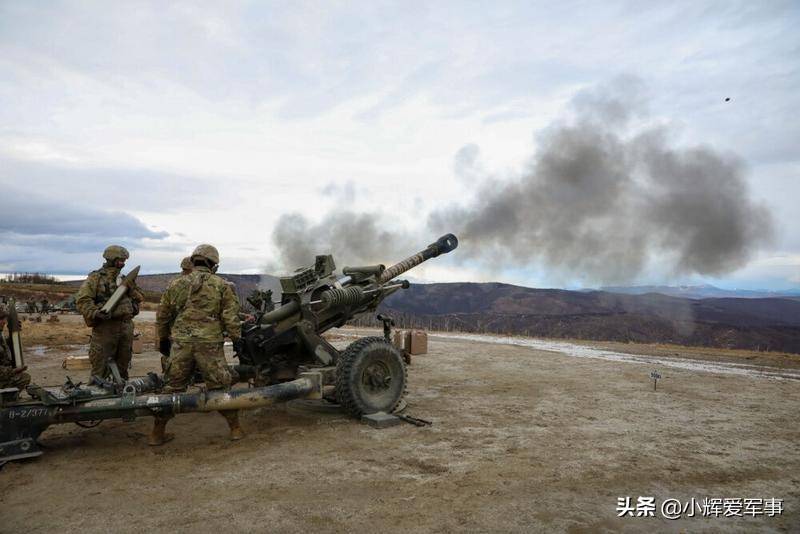 原创美国m119式105mm轻型榴弹炮