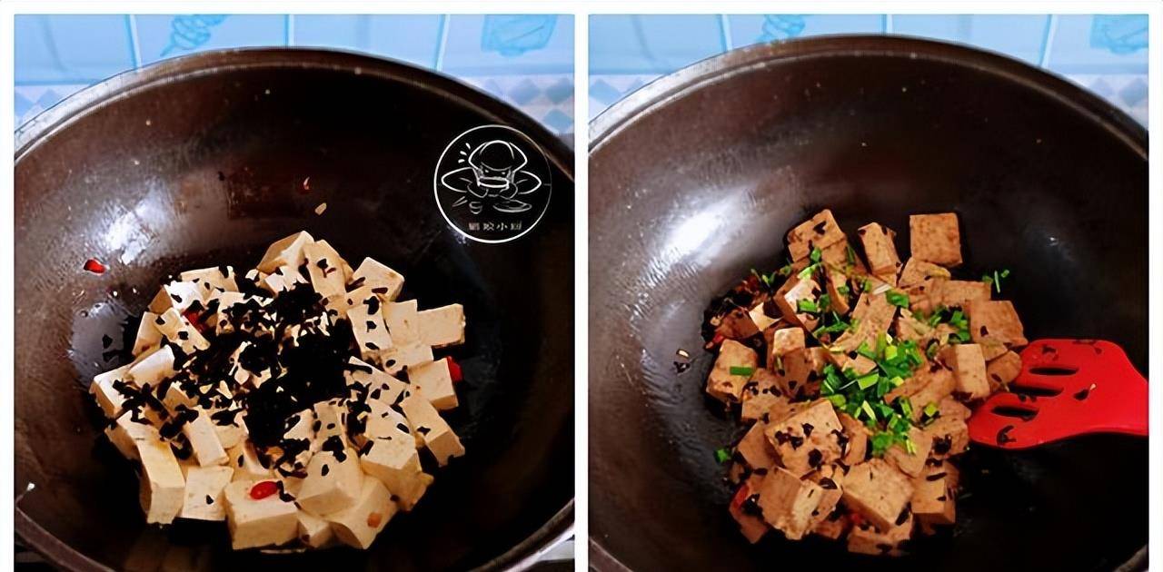 三餐安排妥当简单好做家常可口梅干菜烧豆腐又香又嫩家人爱吃