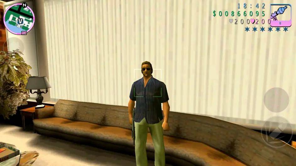 在汤米资产附近巡逻的维赛迪帮小弟