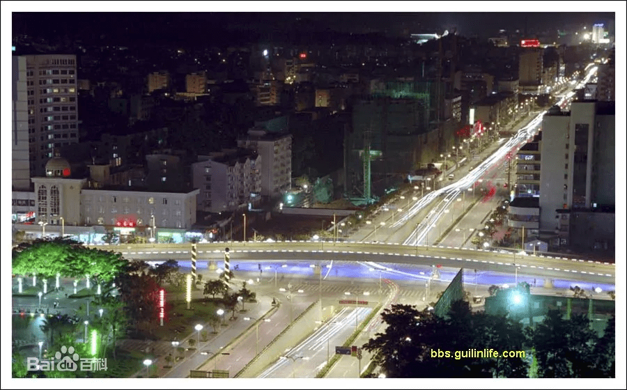 2000年桂林上海路立交桥开工_工程_时间_交通