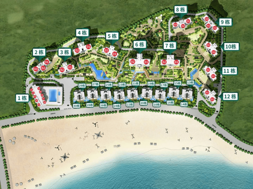 珠海唐家湾别墅楼盘六个推荐