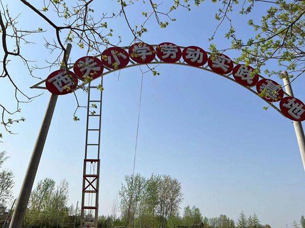 安徽省砀山县西关小学举行劳动实践基地开园仪式_种植_成长_中华民族