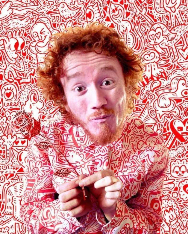 mrdoodle不放过任何空白的涂鸦天才