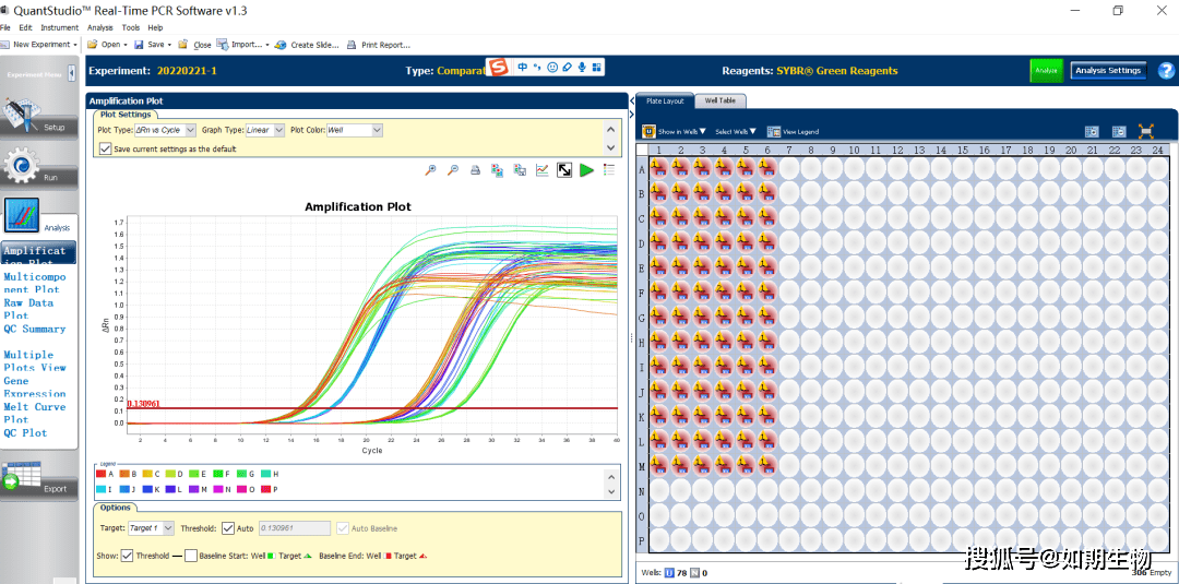 QuantStudio RealTime PCR Software 软件简易使用教程_数据_检测_ViiA