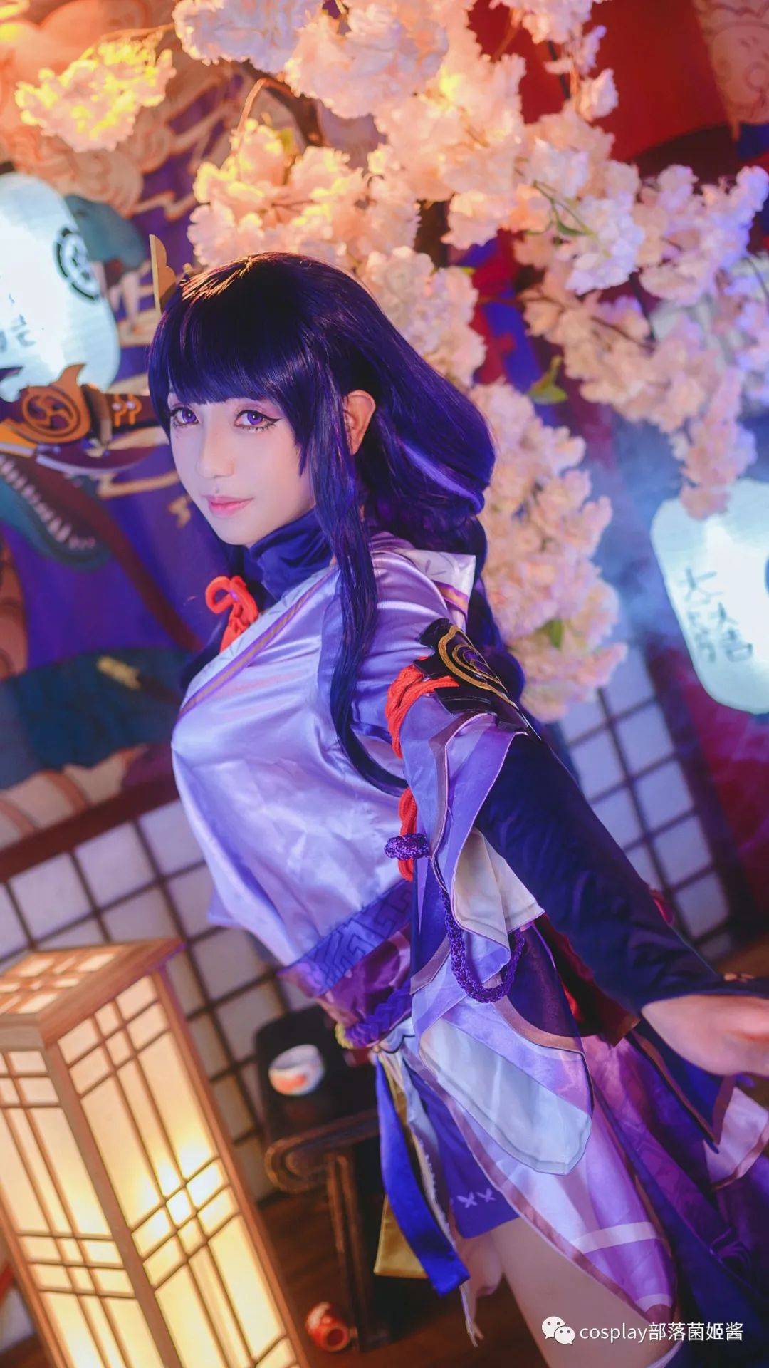 cos原神雷电将军cos正片高梨梨纱