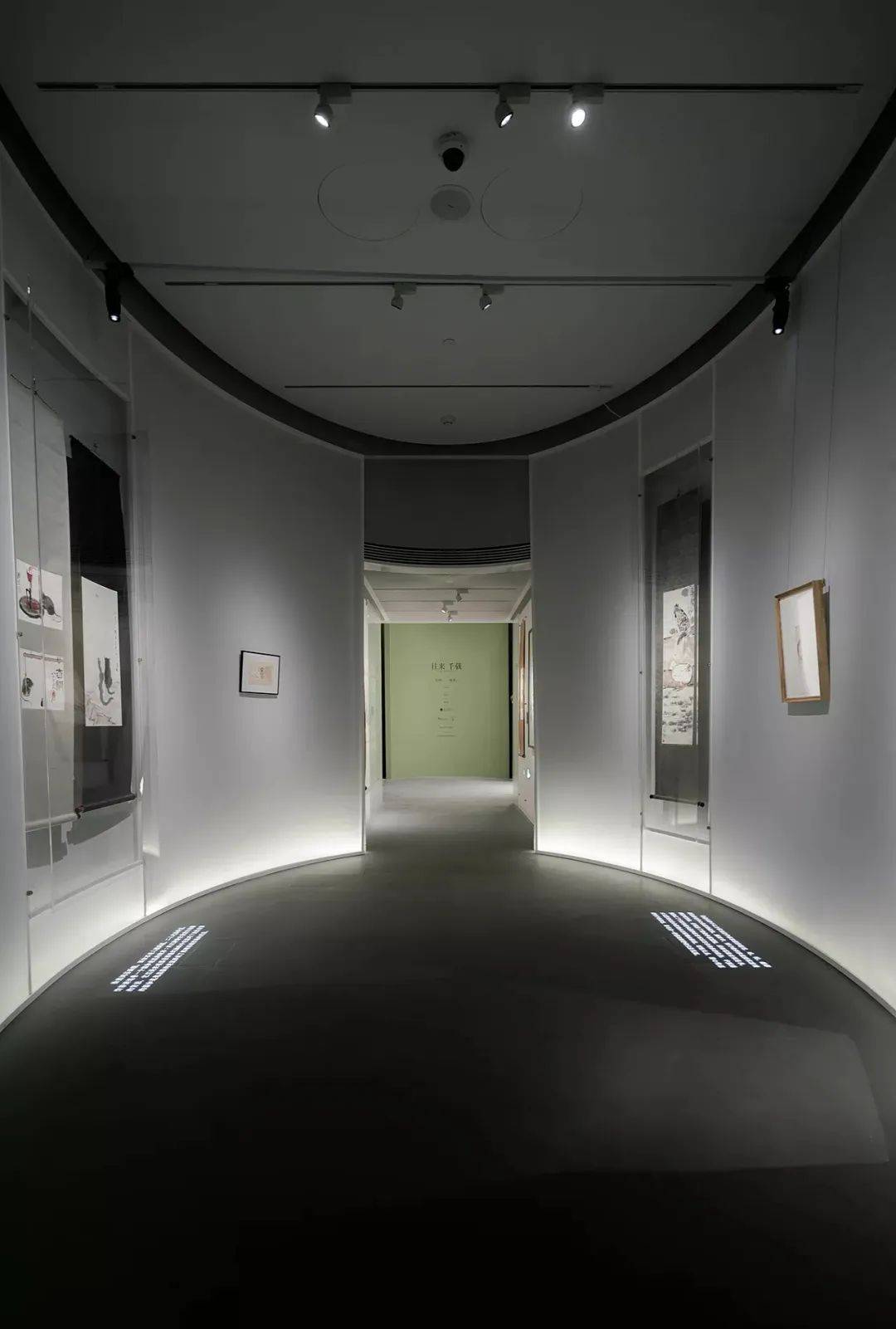 往来千载画展展厅设计欣赏沁诺分享