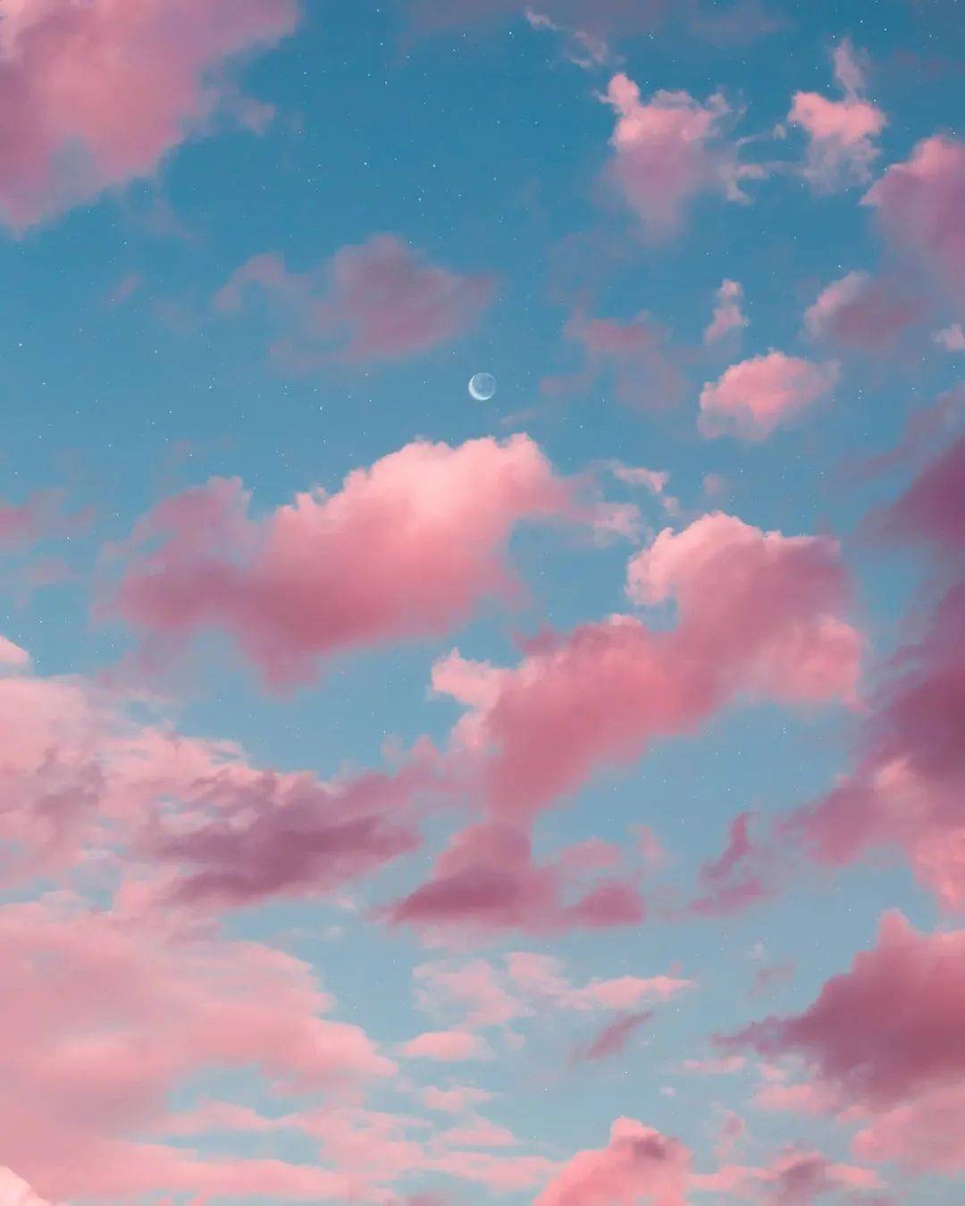 春天,让我们收集这些美丽的云