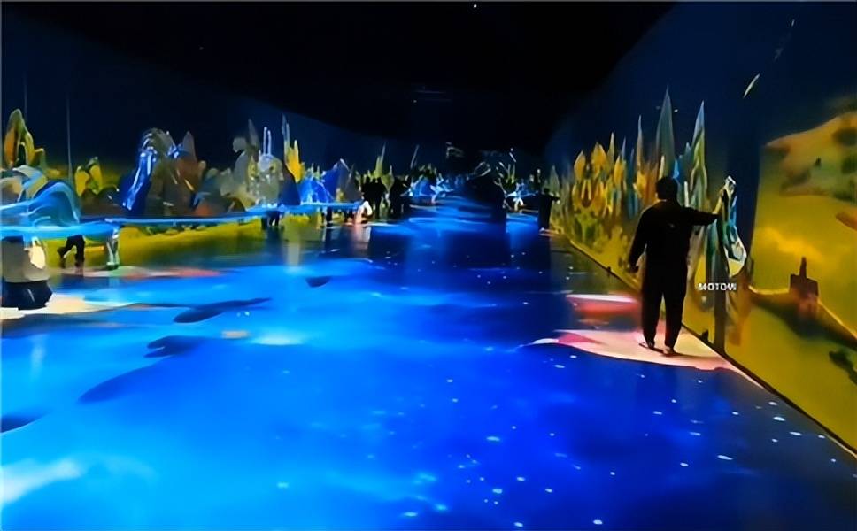 雷达互动投影系统成为多展示场合的红人