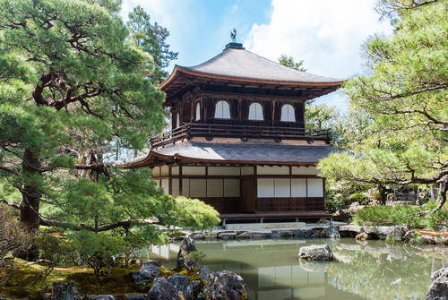 银阁寺：日本国宝级寺庙建筑