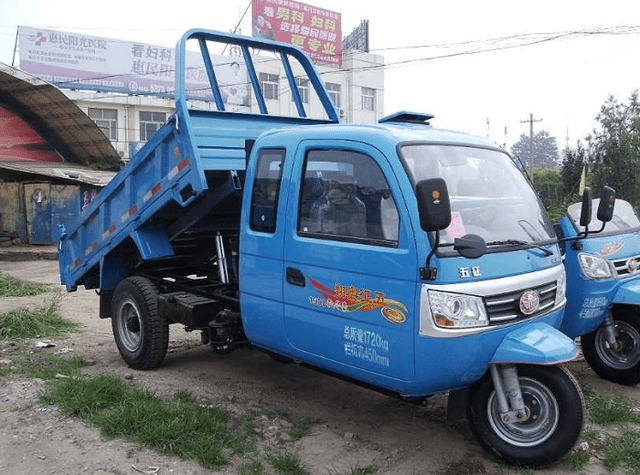 這類三輪汽車使用範圍非常廣,有著不錯的載貨能力,在c4駕照的準駕範圍