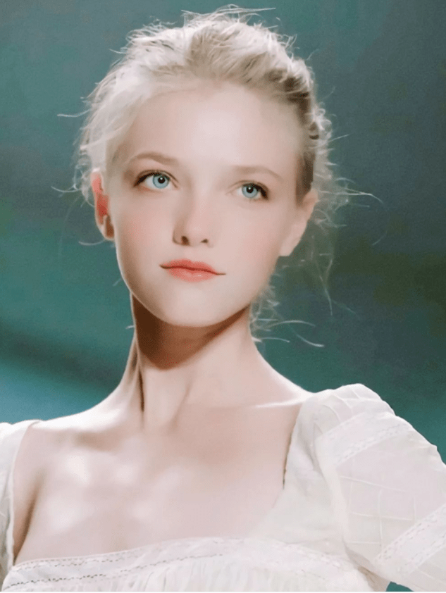 俄罗斯模特因与生俱来的洛丽塔气质被粉丝称为小仙女