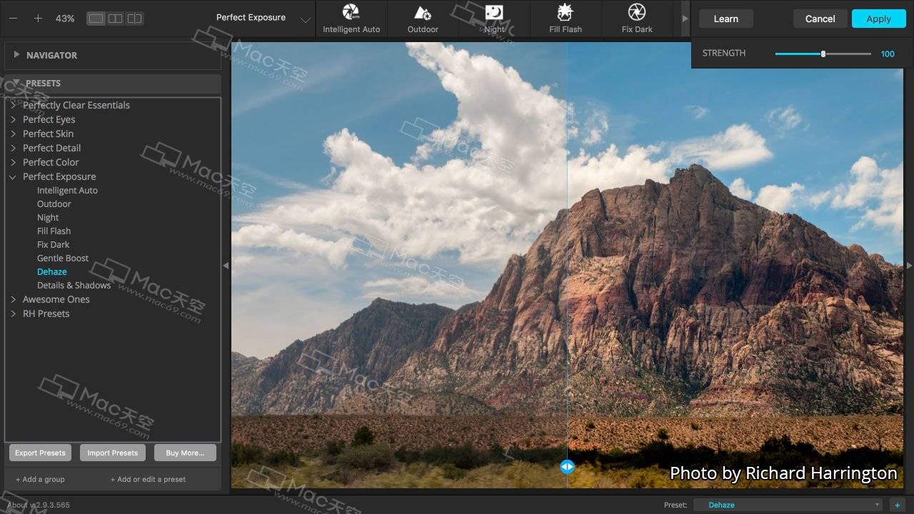 图像清晰度处理软件perfectlyclearworkbenchmac中文版