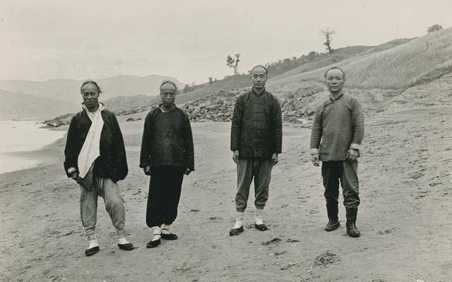 1909年，从奉节到巫山老照片