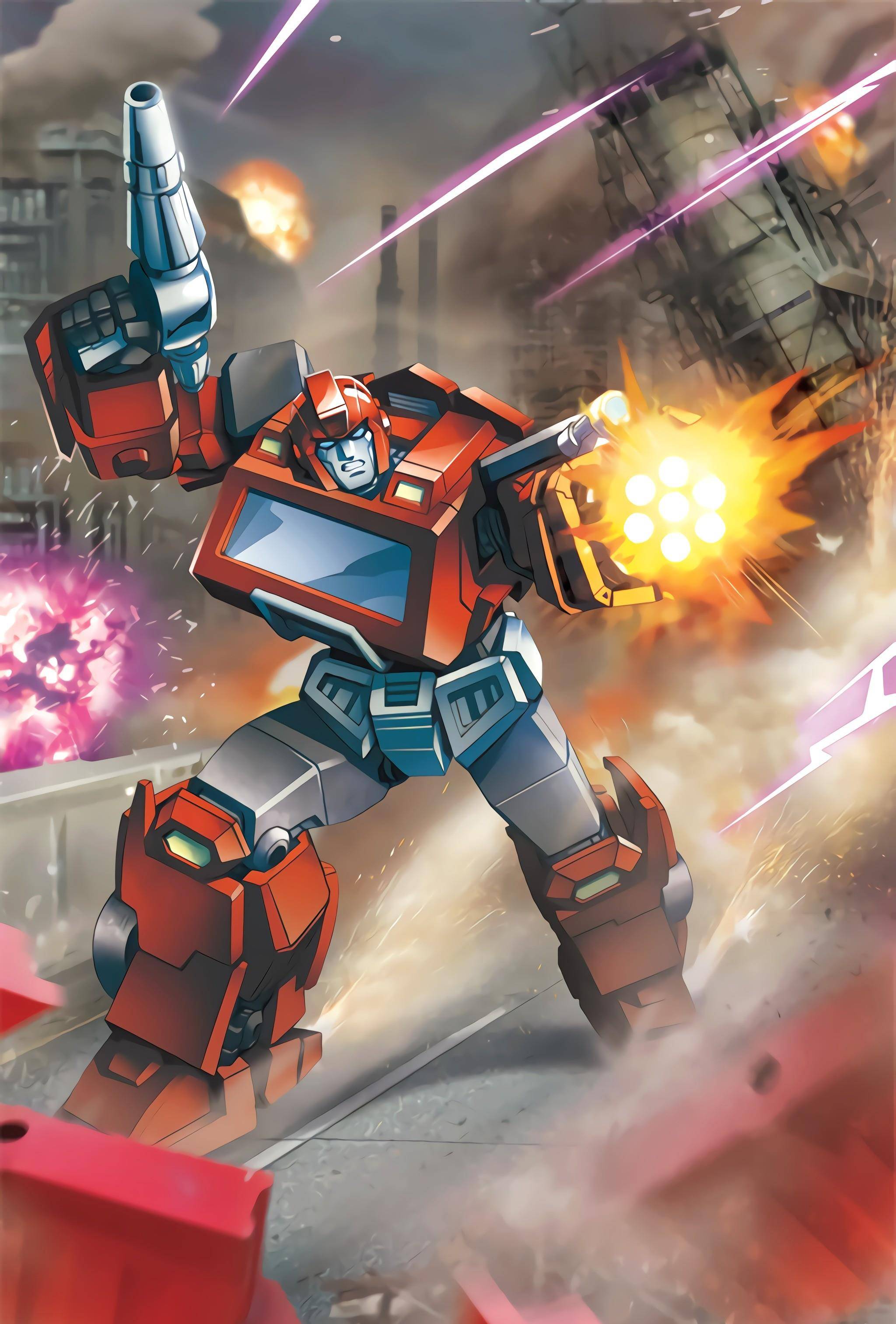 汽车人的副官还是大哥的保镖 钢铁直男-铁皮_阵营_擎天柱_玩具