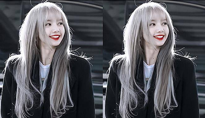 原创lisa的绿发造型火了看清她生图下的长相不愧是真人芭比