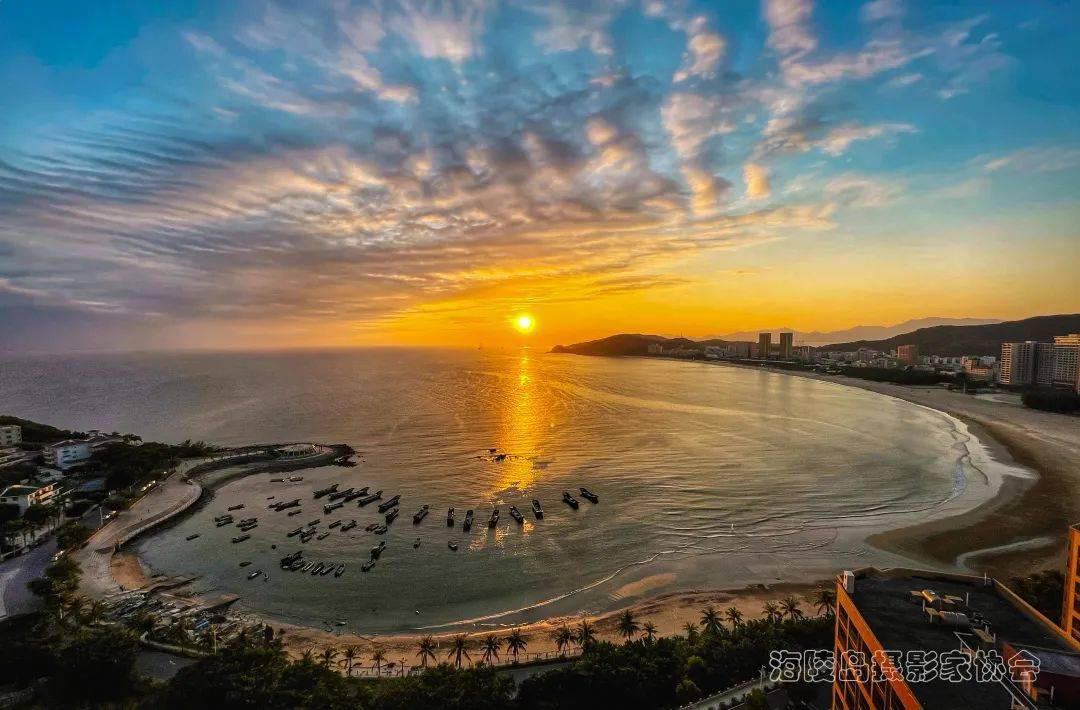 中国十大美丽海岛海陵岛醉美日出日落