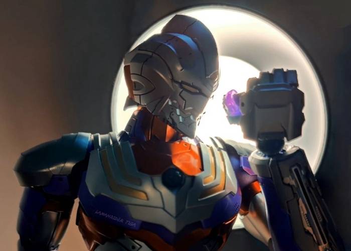 原创机动奥特曼第三季曝光迪迦机甲已经诞生