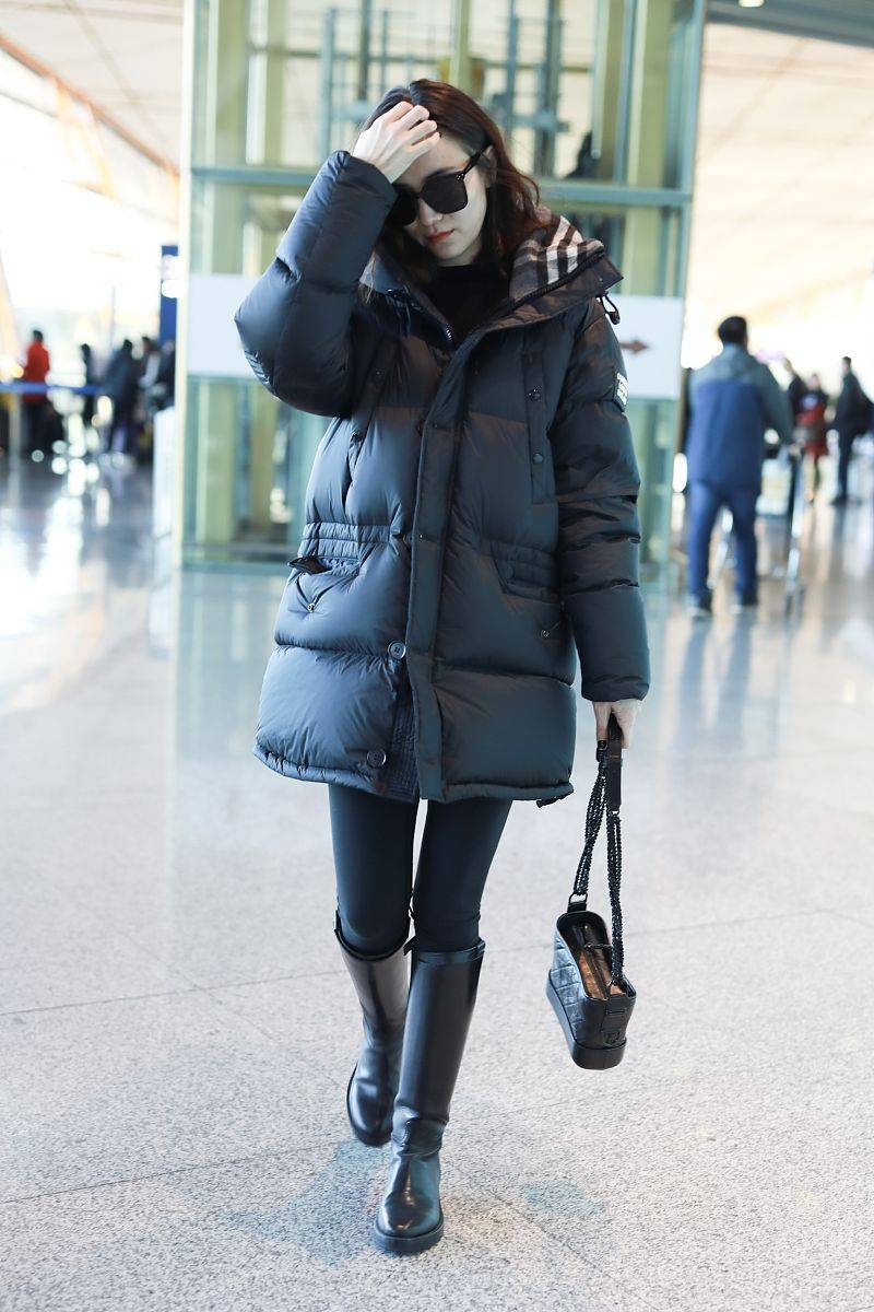 宋佳穿羽绒服美出新高度!