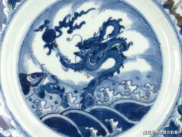 康熙青花瓷器部分款识辨别：标志、图案、花押款鉴赏_海螺_双鱼_款识