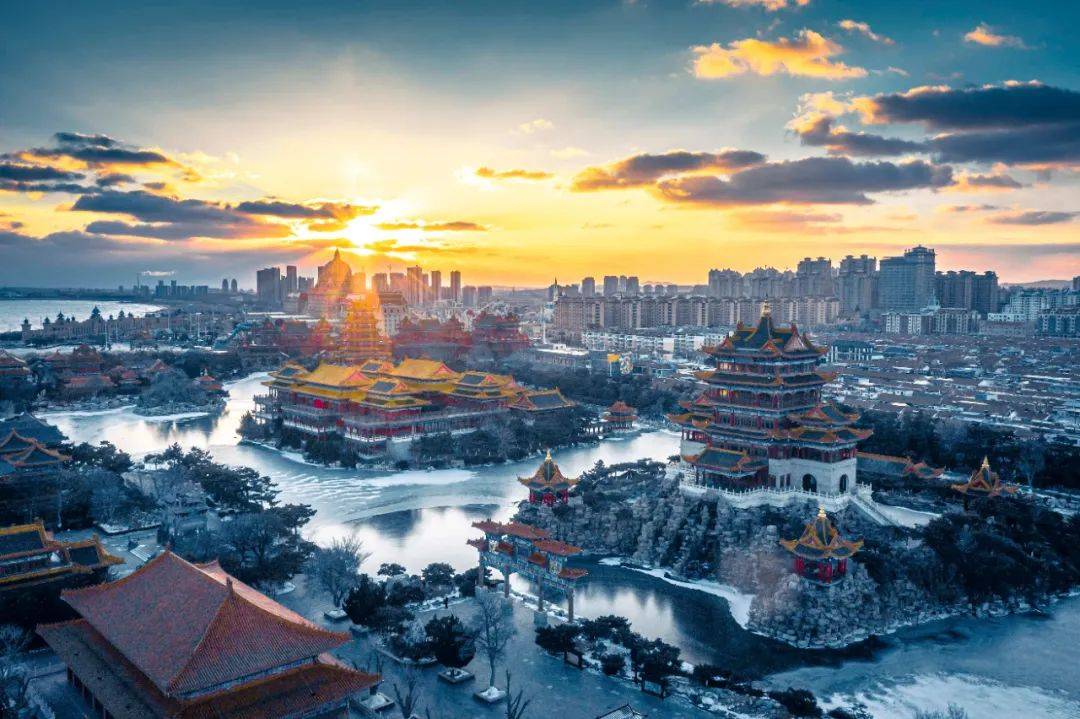 e起见证这里是烟台航拍镜头下的烟台美翻了