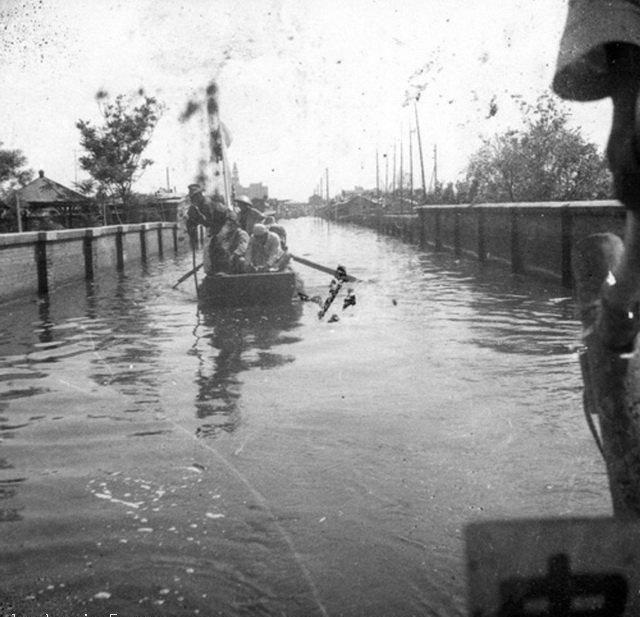 1939年天津大水灾老照片