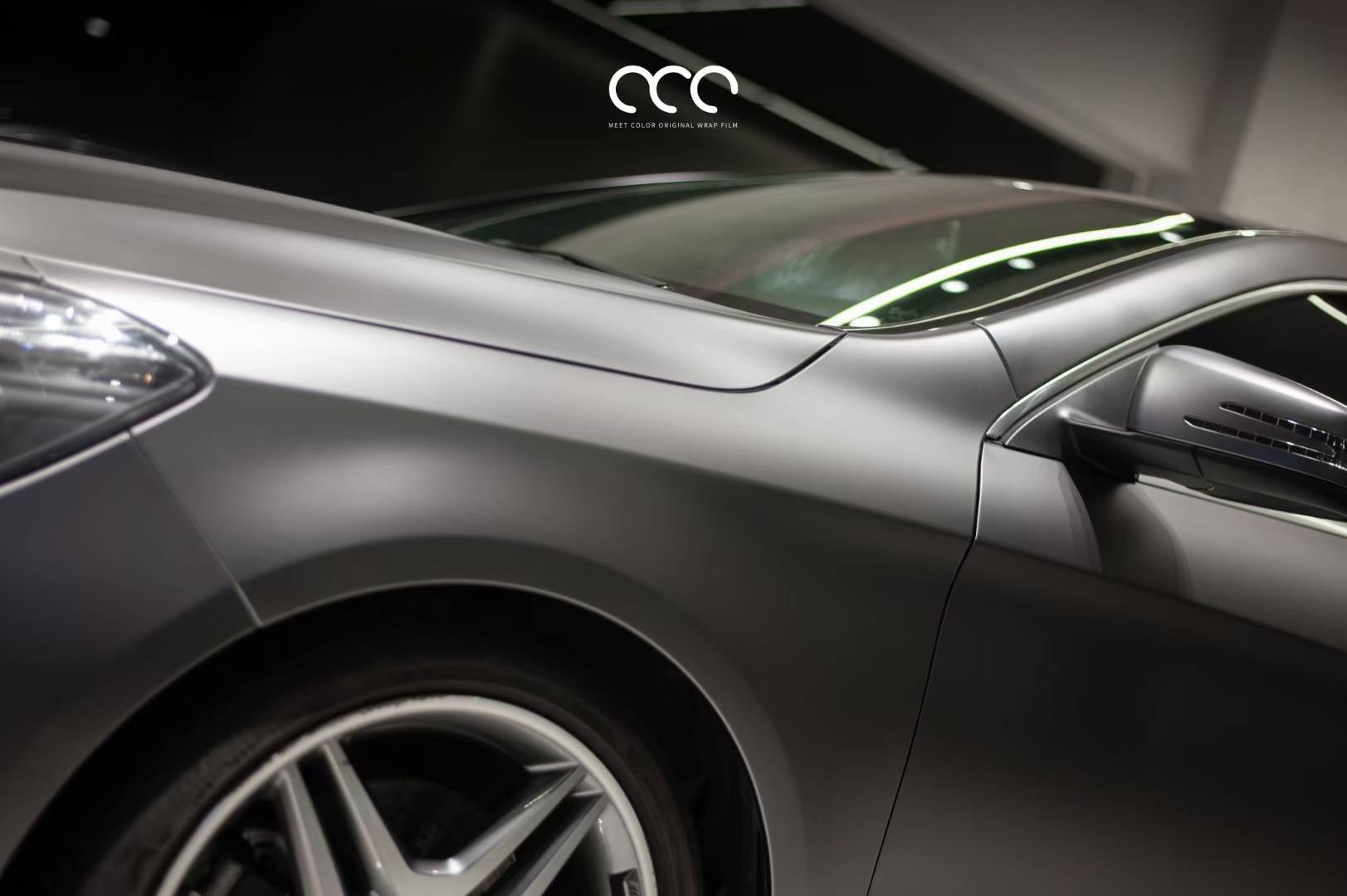 奔驰cla220 漫彩改色膜山灰_搜狐汽车_搜狐网