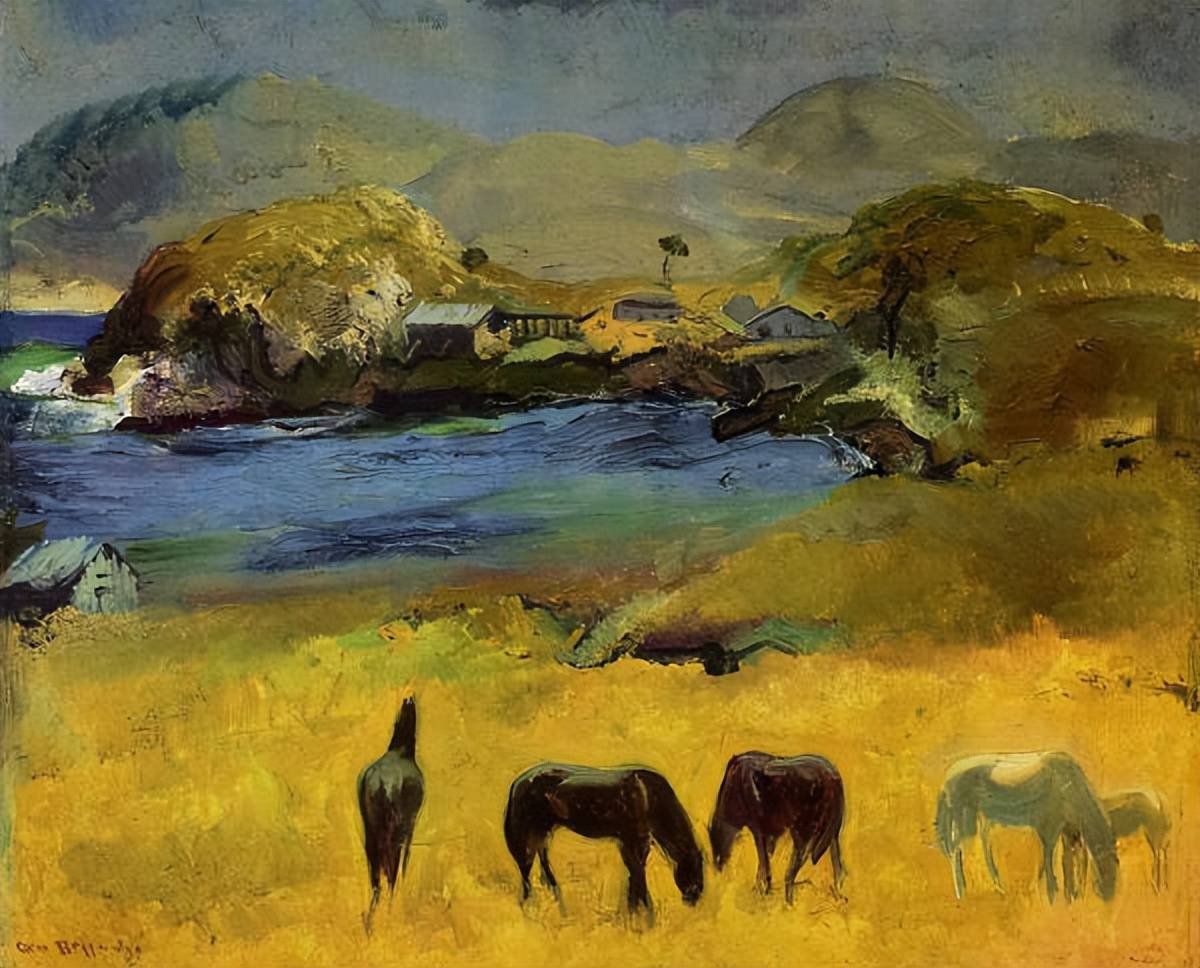 美国画家George Wesley Bellows 油画作品欣赏