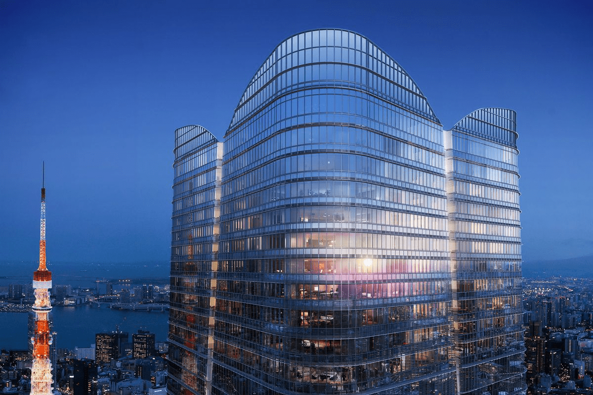 330米日本第一高楼toraasa封顶