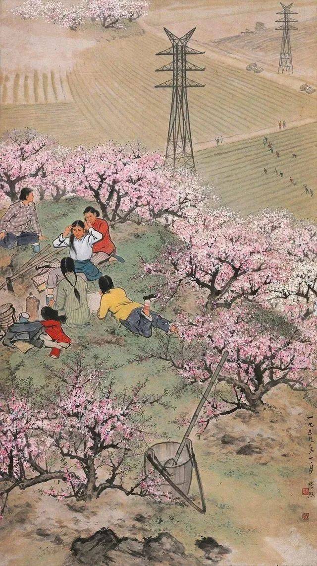 国画里的劳动人民,真美_石鲁_cm_紫熙