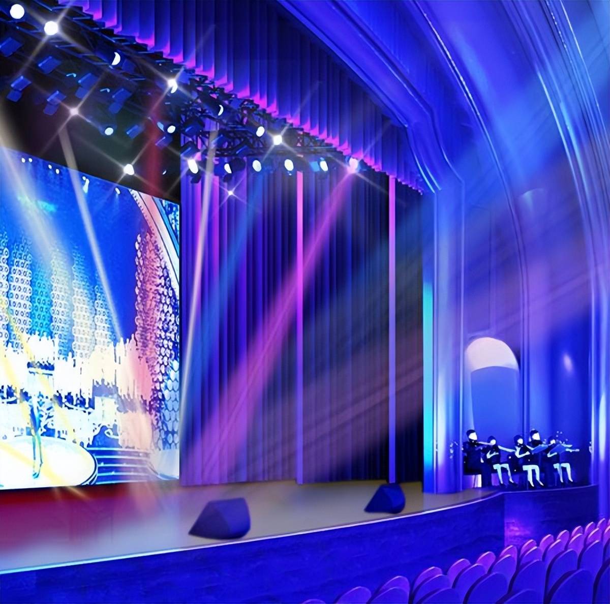 宴会厅多功能厅及剧场的舞台灯光设计需要注意哪些问题？