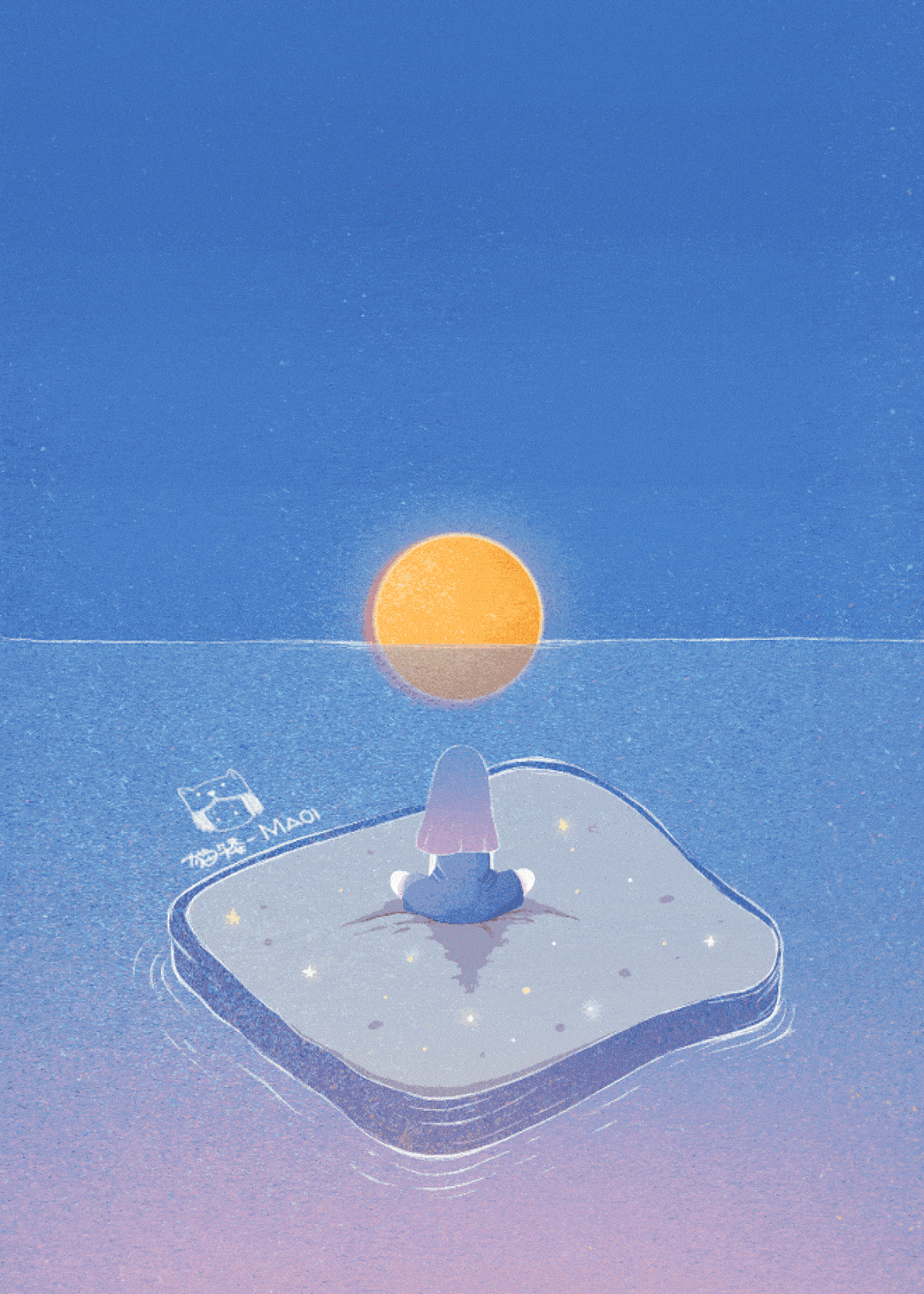 治愈or致郁明明画面孤单冷清但是颜色艳丽暖心