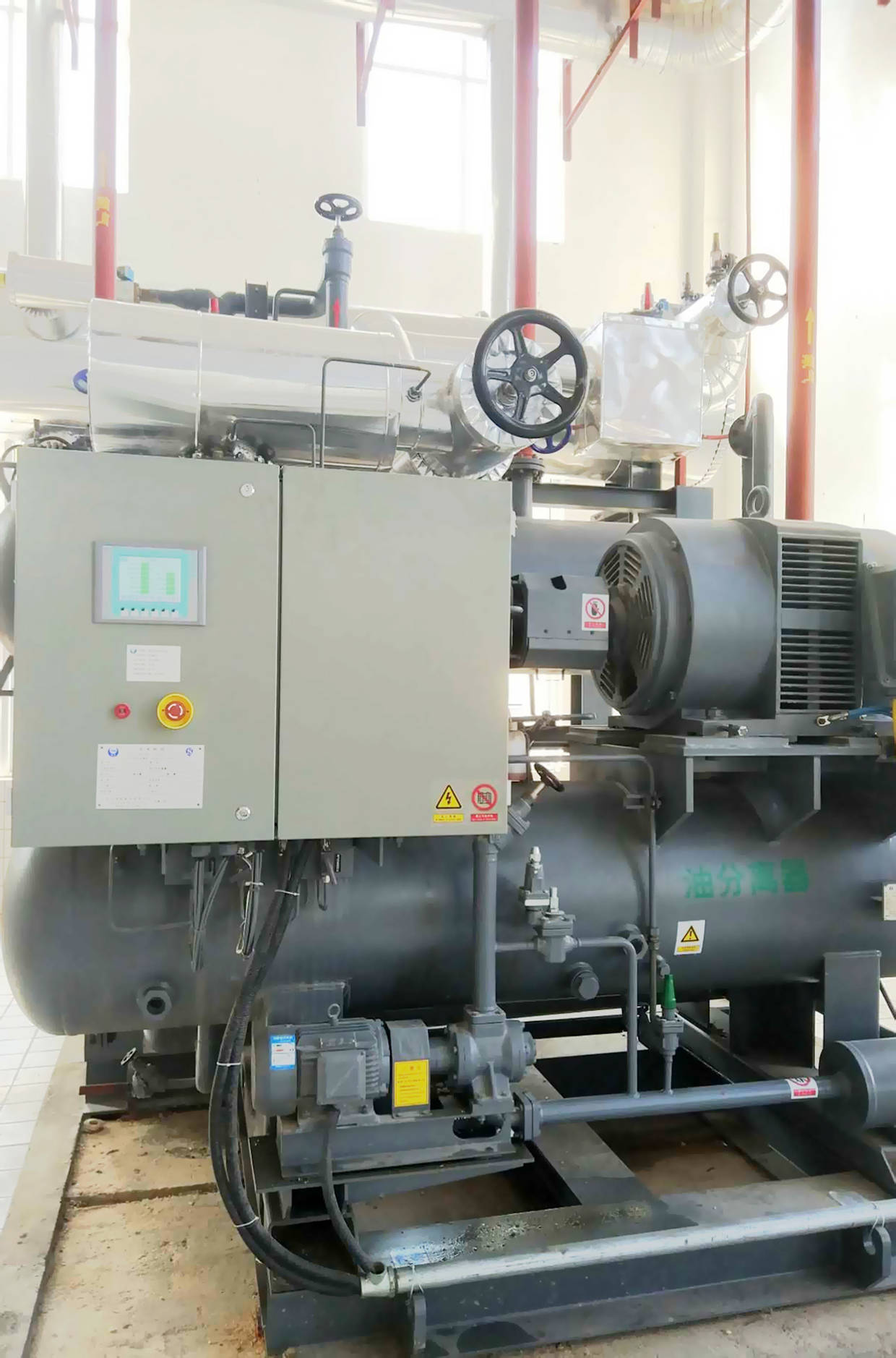 制冷压缩机非正常停机操作方法_温度_排气_冷库