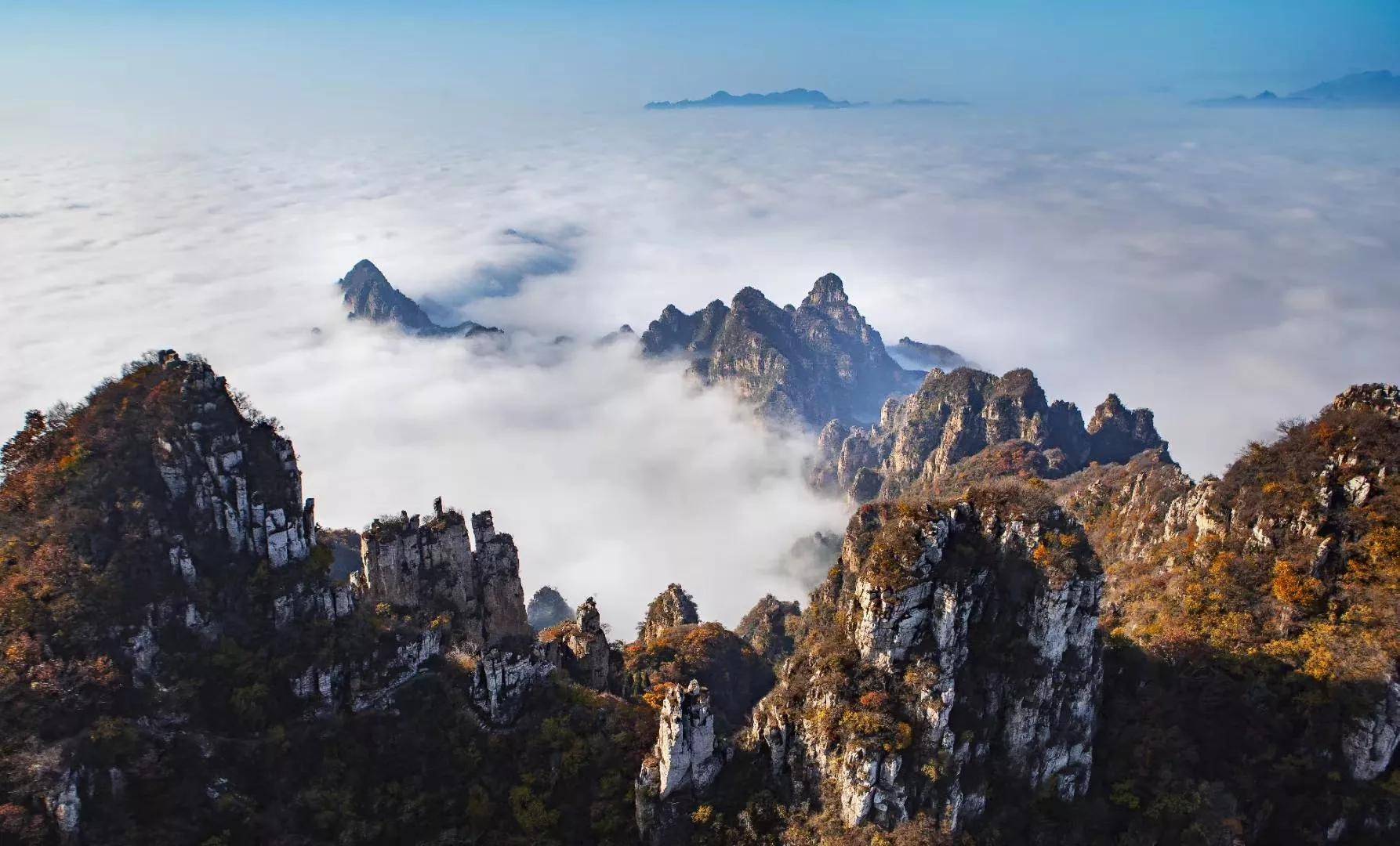 巍巍太行易县狼牙山系