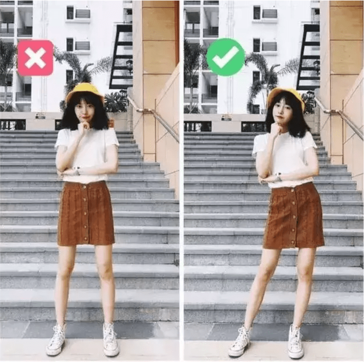 女生全身照怎么拍9个拍照姿势教会你拍出高颜值大长腿