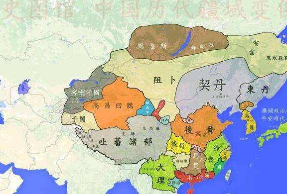 图说五代十国:用地图讲述历史,让乱世不再一团乱麻_公元_节度使_定都