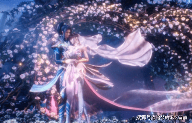 斗罗大陆:"三舞"正式结婚,蓝昊王唐三身穿白色西装求婚,婚纱小舞太美
