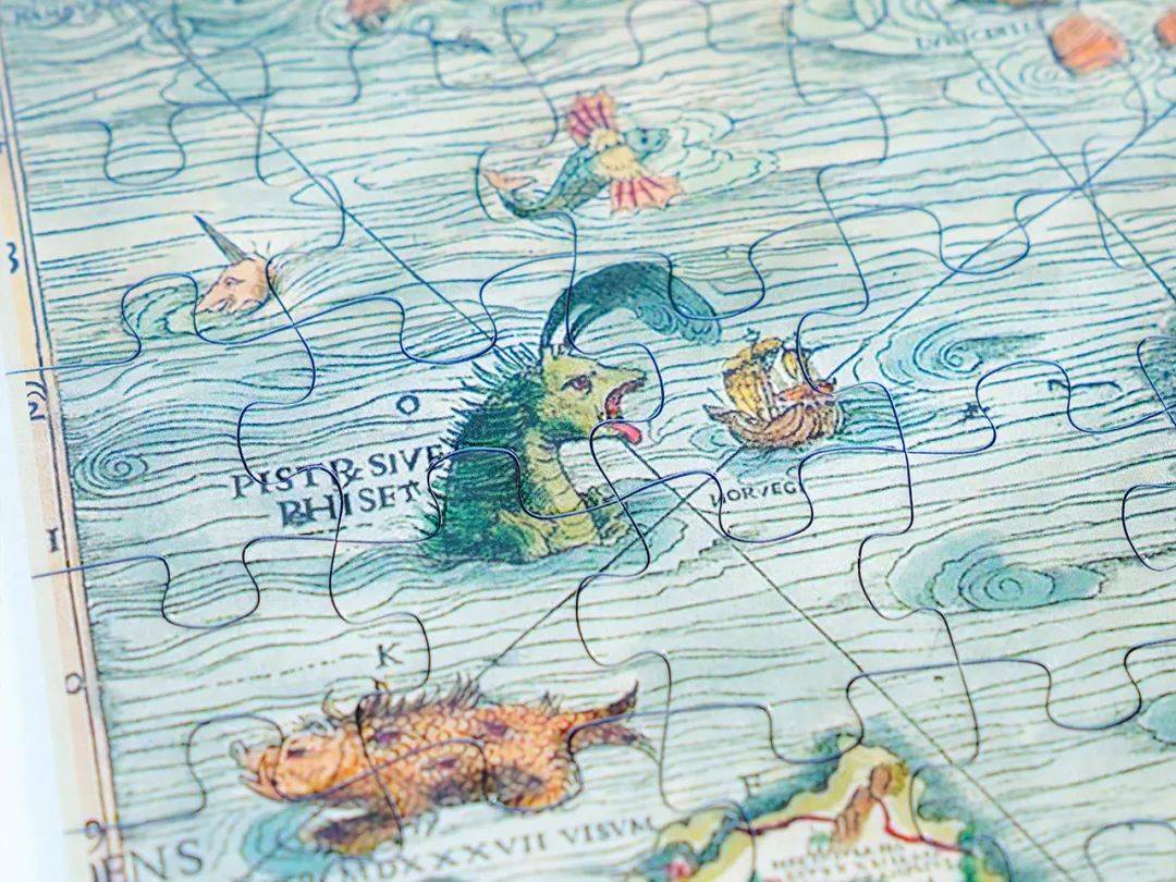 跟随toi图益从古老地图起航探索欧洲人想象中的世界