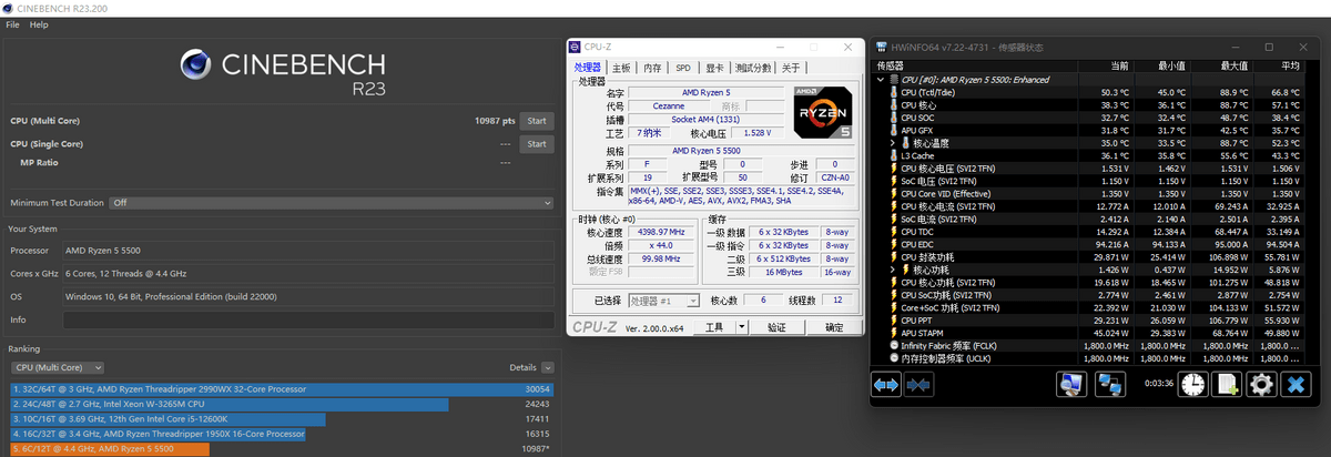 不到千元享受6核小鋼炮銳龍55500性價比完勝酷睿i511400f